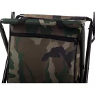 Skládací rybářské křeslo s praktickým úložným prostorem