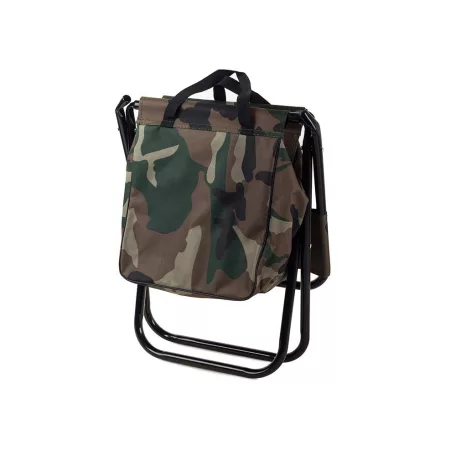 Skládací rybářské křeslo s praktickým úložným prostorem