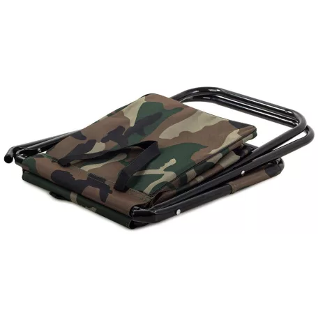 Skládací rybářské křeslo s praktickým úložným prostorem