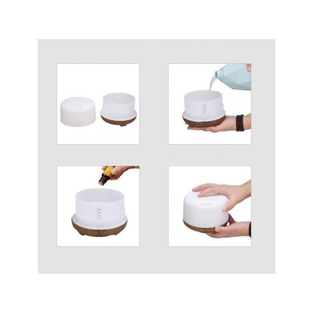 Zvlhčovač vzduchu RGB 300 ml s dálkovým ovládáním