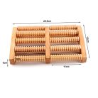 Tradiční dřevěný masážní přístroj na chodidla