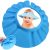 Nastavitelná koupací čepice na mytí vlasů pro kojence nebo malé děti - modrá