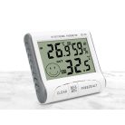 Teploměr s externí sondou, vlhkoměrem a časem