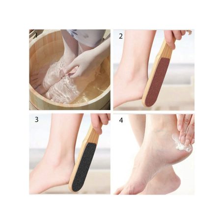 Oboustranný pilník na paty a chodidla