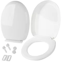 WC sedátko se zpomalovacím mechanismem - bílá