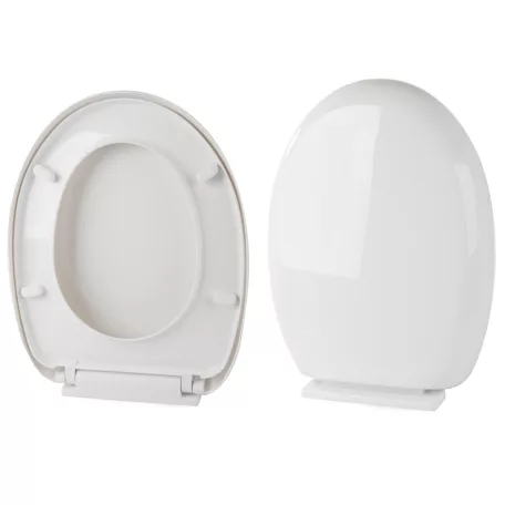 WC sedátko se zpomalovacím mechanismem - bílá