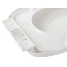 WC sedátko se zpomalovacím mechanismem - bílá