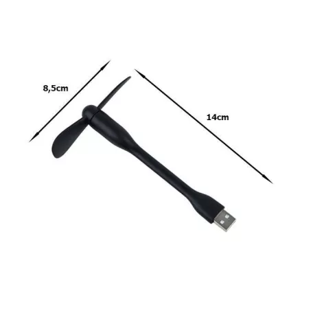 Silikonový USB ventilátor