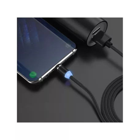 Nabíjecí kabel USB osvětlení typu C 3v1 - 1m