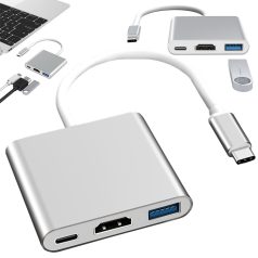 USB-C - adaptér USB/HDMI/USB 3.1
