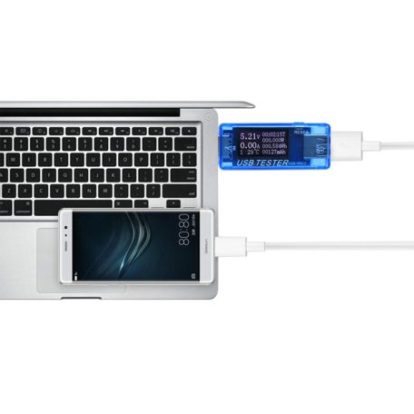 USB voltmetr, ampérmetr a měřič napětí