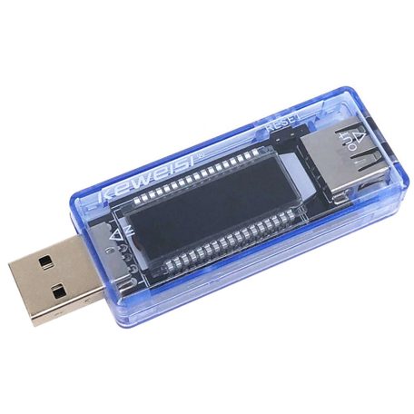 USB voltmetr, ampérmetr a měřič napětí