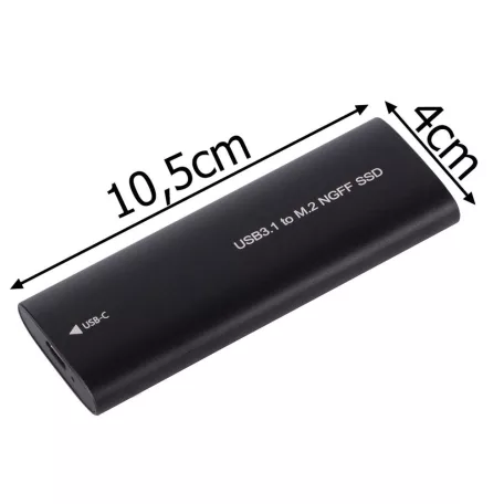 Externí kryt SSD USB 3.1 M.2