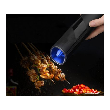 Nastavitelný elektrický mlýnek na pepř se zabudovaným osvětlením