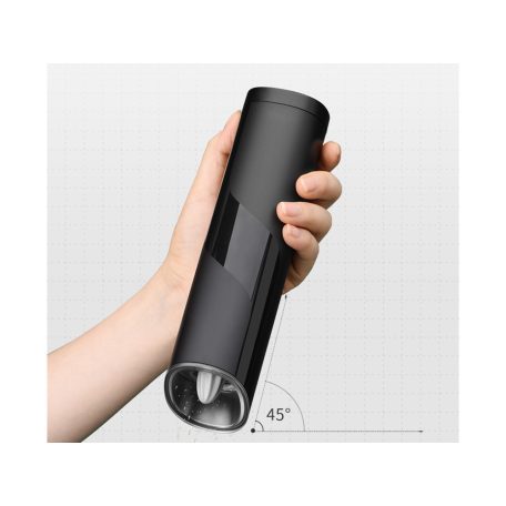 Nastavitelný elektrický mlýnek na pepř se zabudovaným osvětlením