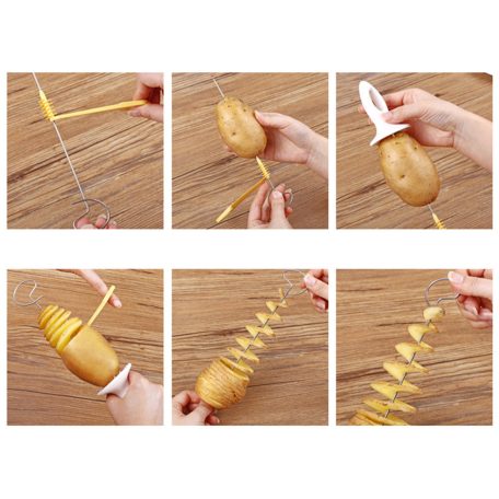 Spirálový kráječ na brambory a zeleninu