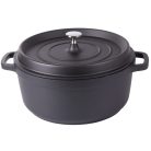 Vysoce kvalitní nepřilnavý hrnec z hliníkové slitiny s poklicí - 6,6l