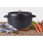 Vysoce kvalitní nepřilnavý hrnec z hliníkové slitiny s poklicí - 6,6l