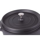 Vysoce kvalitní nepřilnavý hrnec z hliníkové slitiny s poklicí - 6,6l