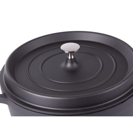 Vysoce kvalitní nepřilnavý hrnec z hliníkové slitiny s poklicí - 6,6l