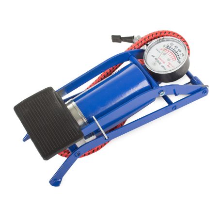 Nožní pumpa na auto/kolo s manometrem