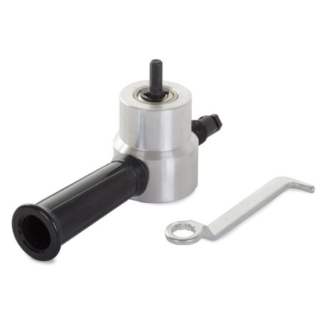 Nástavec do vrtačky pro řezání plechu