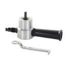 Nástavec do vrtačky pro řezání plechu