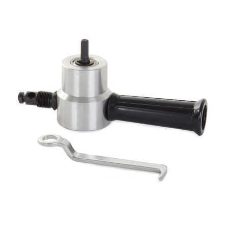 Nástavec do vrtačky pro řezání plechu