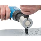 Nástavec do vrtačky pro řezání plechu