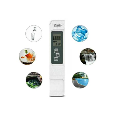 Digitální měřič TDS a EC, měřič kvality vody s LCD displejem
