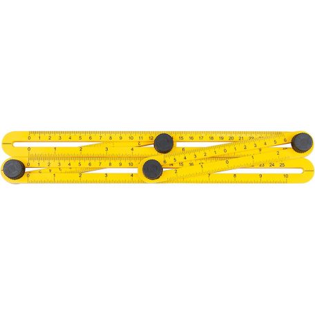 Multifunkční nastavitelný úhloměr