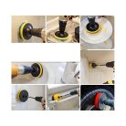 Sada čistících kartáčů a leštících kotoučů na vrtačku 23 ks