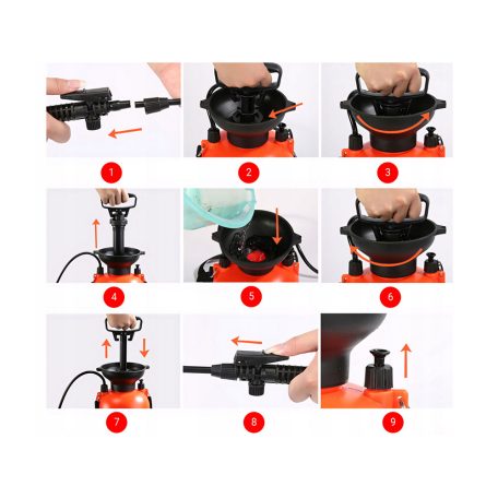 Zahradní ruční postřikovač 8l