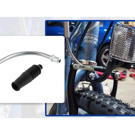 90-stupňová dýmka pro vedení brzdového lanka pro V-brzdy