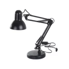 Nastavitelná stolní lampa v černé barvě s vypínačem - 40 W