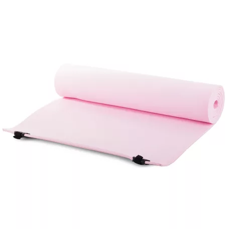 Podložka na fitness cvičení, jógu nebo kemp - 50x180cm - růžová