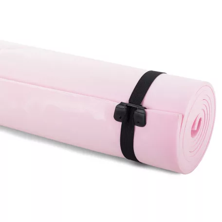 Podložka na fitness cvičení, jógu nebo kemp - 50x180cm - růžová