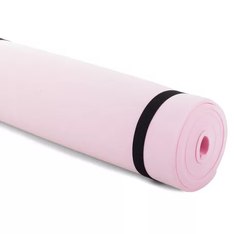 Podložka na fitness cvičení, jógu nebo kemp - 50x180cm - růžová