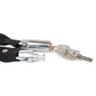 Bezpečnostní zámek pro jízdní kola, motocykly nebo brány