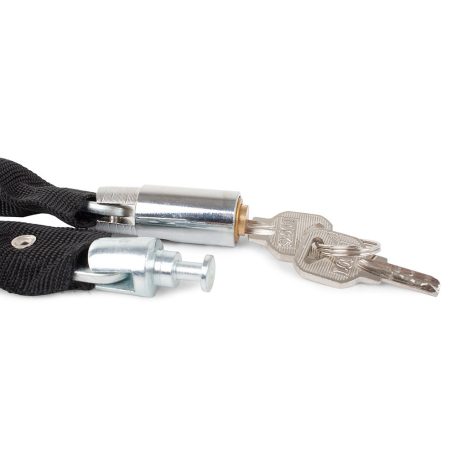 Bezpečnostní zámek pro jízdní kola, motocykly nebo brány