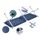 Skládací kempinkové lůžko s přenosnou taškou