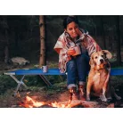 Skládací kempinkové lůžko s přenosnou taškou