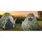 Kempový stan pro 4 osoby se síťkou proti komárům a mouchám a taškou na přenášení