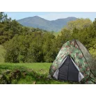 Kempový stan pro 4 osoby se síťkou proti komárům a mouchám a taškou na přenášení
