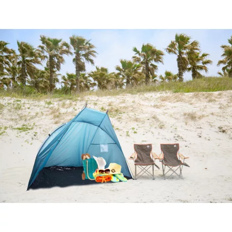 Plážový stan v modré barvě - 200 cm x 100 cm x 110 cm