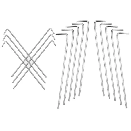 10-dílná sada pro upevnění stanu