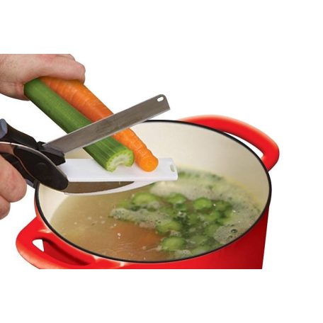 Kuchyňské nůžky s mini prkénkem na krájení masa, zeleniny a ovoce