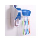 Dávkovač zubní pasty s držákem zubních kartáčků