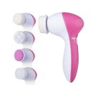 Elektrický masážní přístroj 5 v 1, kartáček na čištění pleti