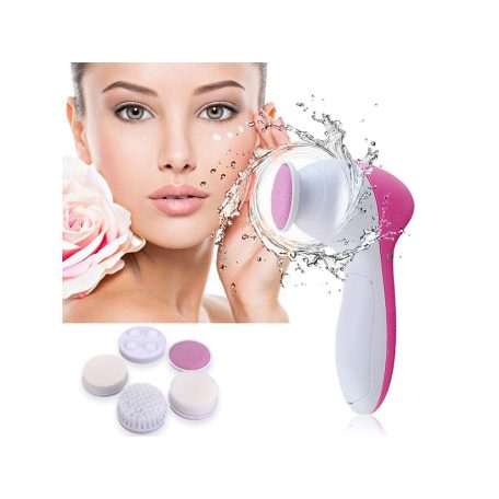Elektrický masážní přístroj 5 v 1, kartáček na čištění pleti
